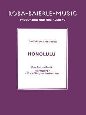 cover image of Honululu